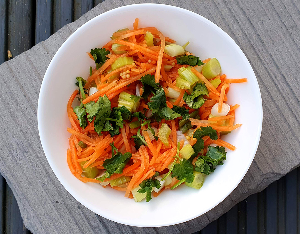 Carrot and celery relish