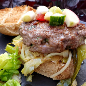 Korean-style beefburger