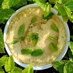 Minty hummus