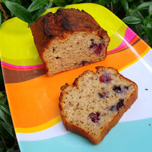 Blueberry banana bread