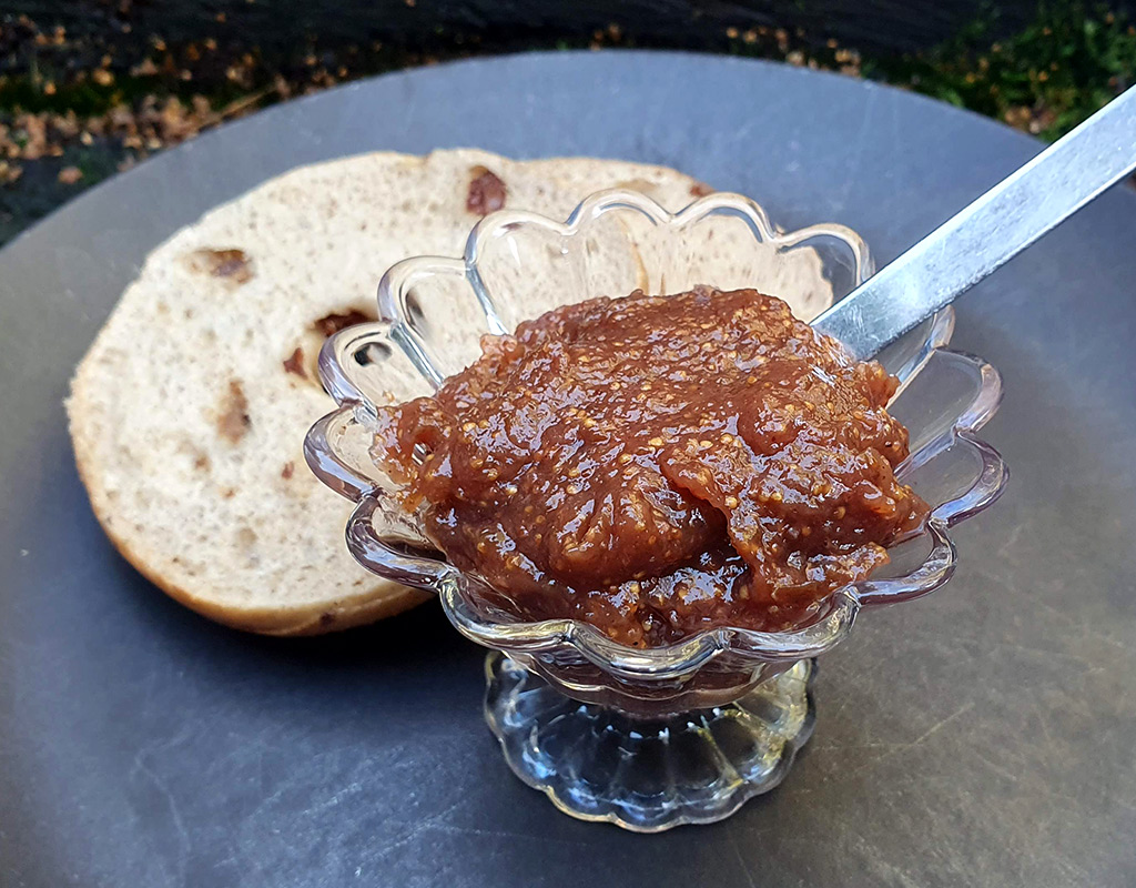 Spiced fig jam