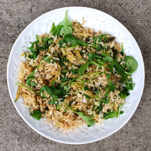 Courgette rice