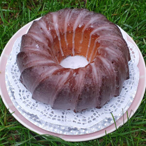 Jam bundt cake