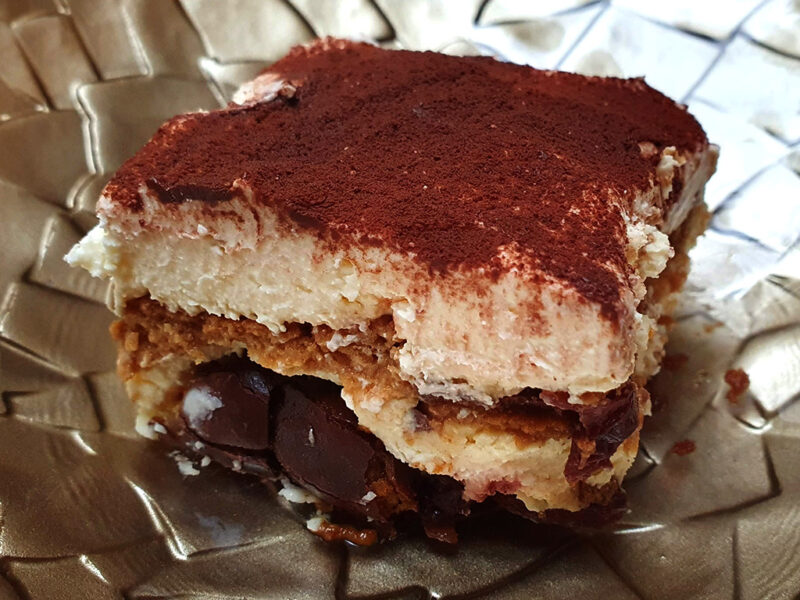 Christmas leftover tiramisu