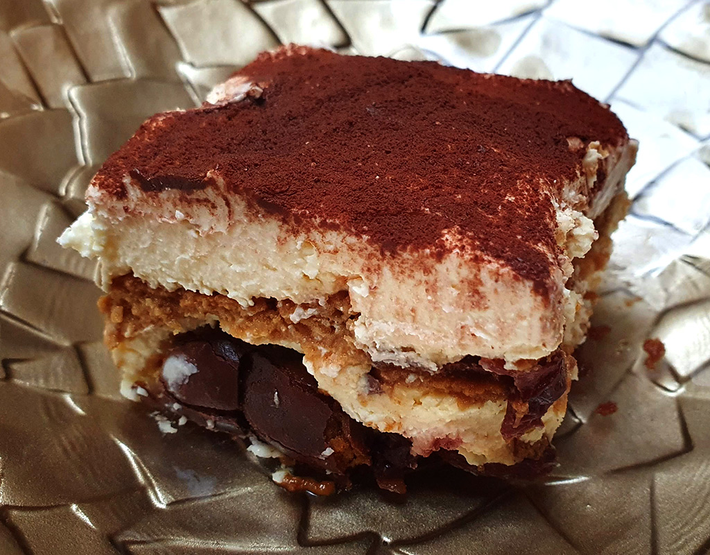 Christmas leftover tiramisu