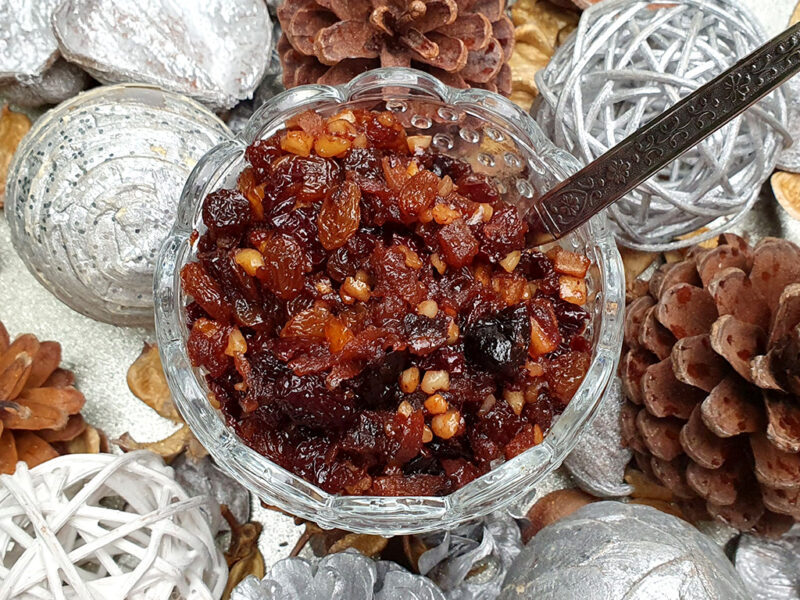 Sour cherry mincemeat