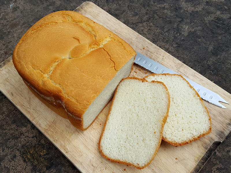 Gluten free bread machine bread