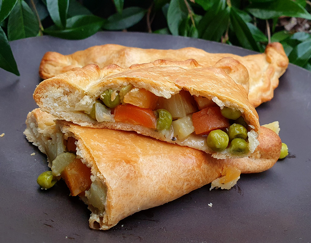 Vegan Cornish pasties