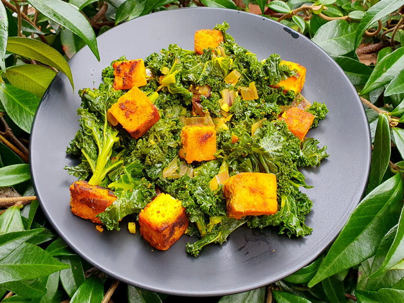 Kale paneer