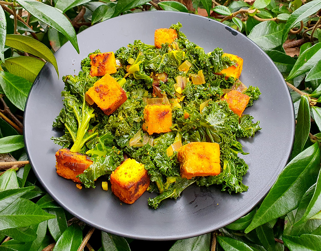 Kale paneer