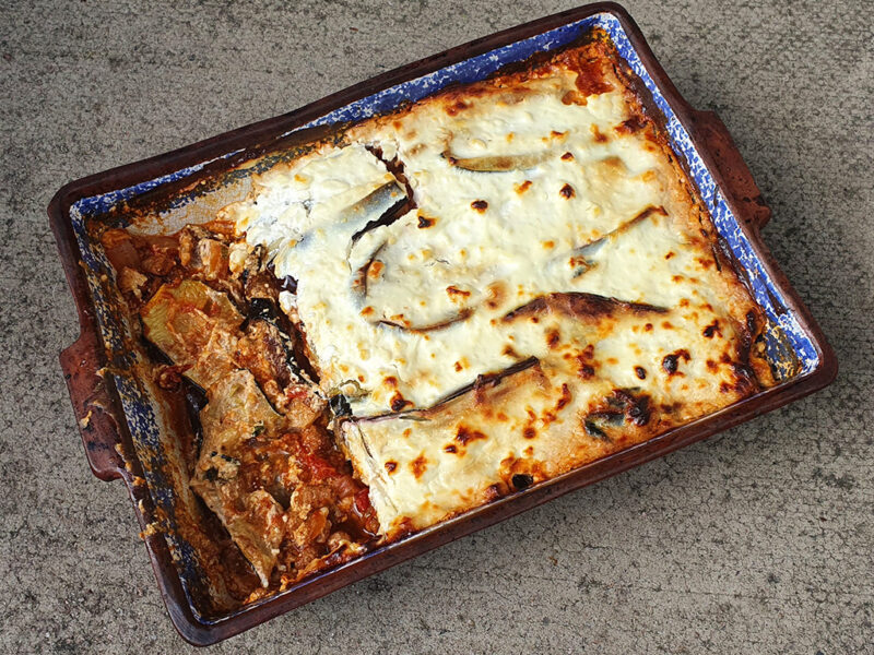 Quorn moussaka