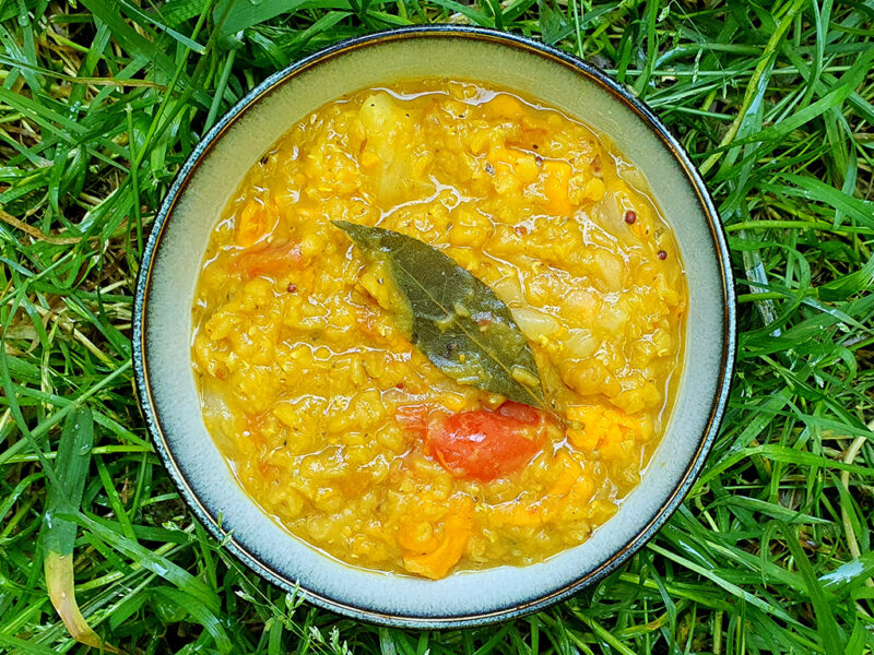 Sweet potato dhal