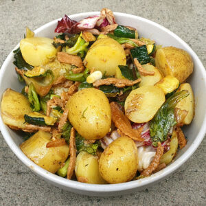 Potato and Quorn salad