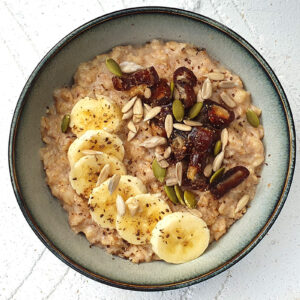 Banana porridge