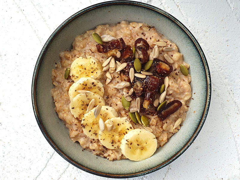 Banana porridge