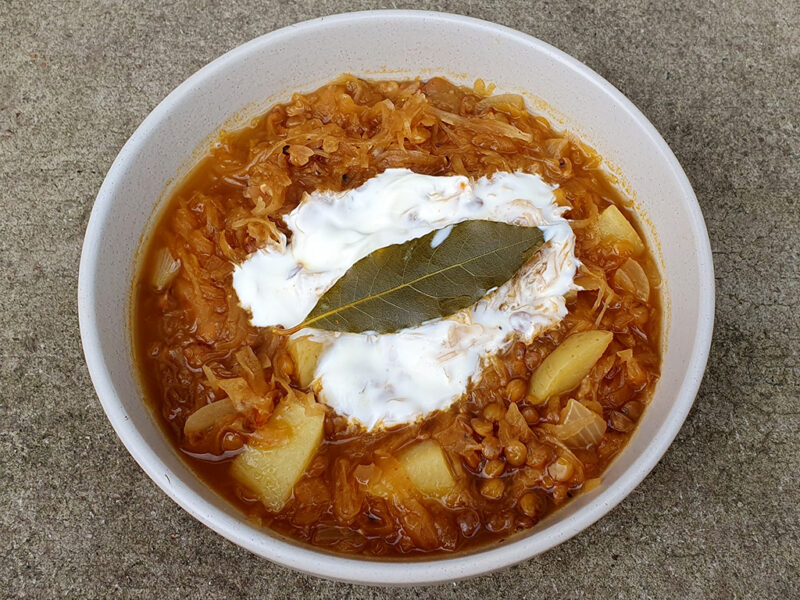 Sauerkraut soup