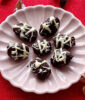 Chocolate dates stuffed with almonds