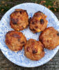 Cranberry and caramelized onion stuffing balls