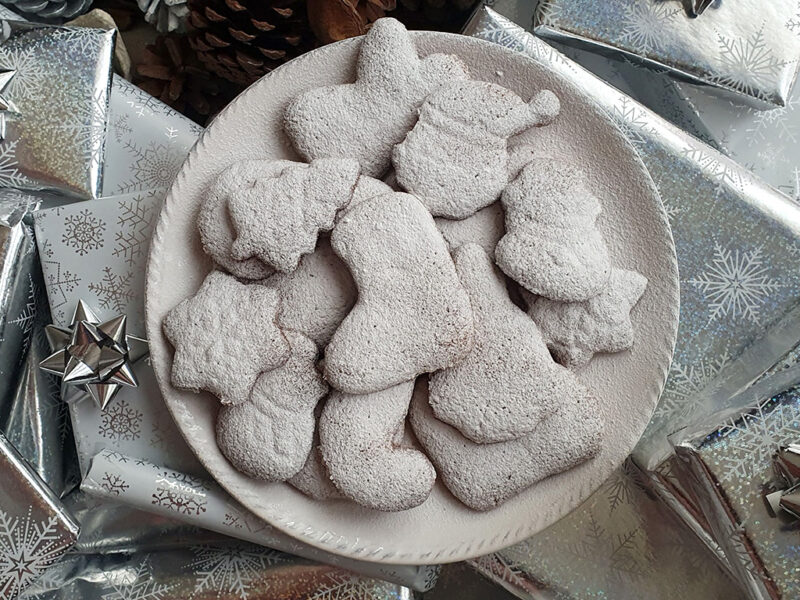 Dairy-free gingerbread biscuits