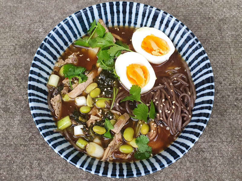 Leftover duck ramen