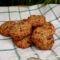 Banana and chestnut oat cookies