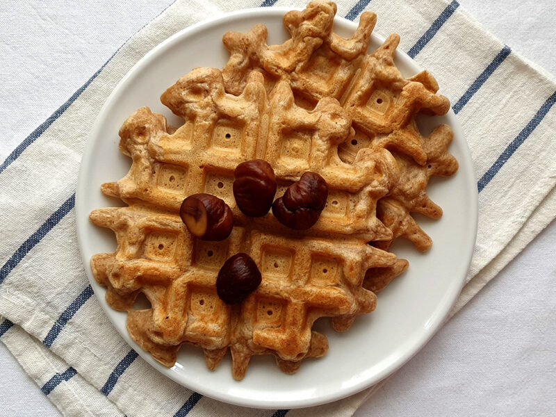 Chestnut waffle