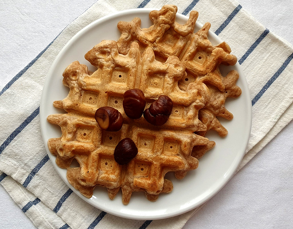 Chestnut waffle