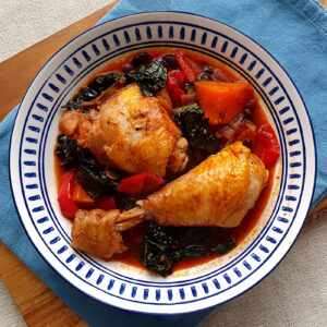 Chicken and chorizo stew