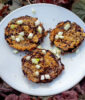 Cumin and tahini roasted red cabbage steaks