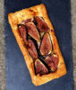 Gruyére and fig tarts