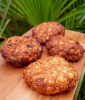 Oat and fig banana cookies