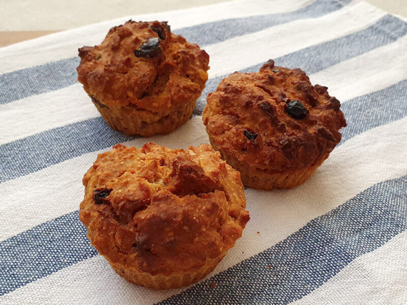 Healthy breakfast muffins