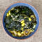 Miso soup with seaweed and noodles