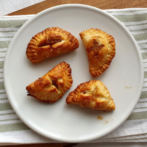 Air fryer mini apple turnovers