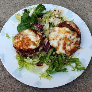 Bolognese stuffed mushroom