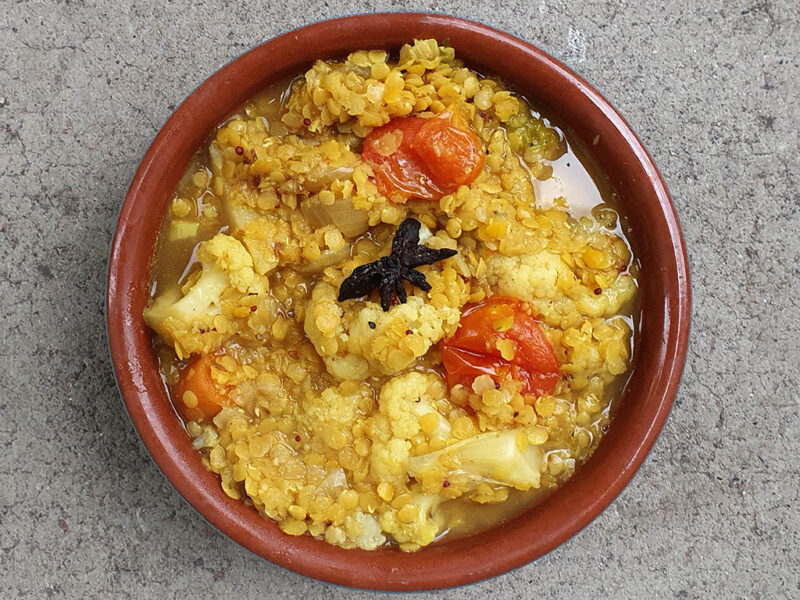 Cauliflower dhal