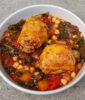 Chipotle chicken stew with chickpeas