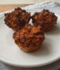 Gluten-free carrot and coconut muffins