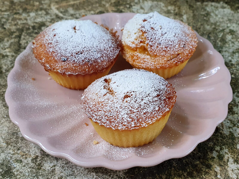 Gluten-free lemon muffins