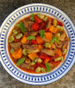 Leftover lamb paprikash