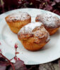 Lemon and cottage cheese muffins