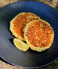 Low-carb curd cheese pancake