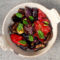 Mustard and maple glazed roasted vegetables