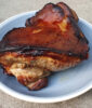 Mustard and maple roasted pork