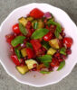 Persian-style salad with pomegranate