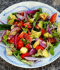 Tomato and avocado salad