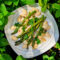 Asparagus and butter beans salad