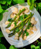 Asparagus and butter beans salad