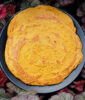 Carrot and ginger lentil flatbread