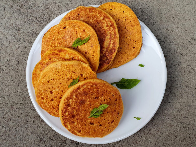 Gluten-free carrot and ginger drop scones